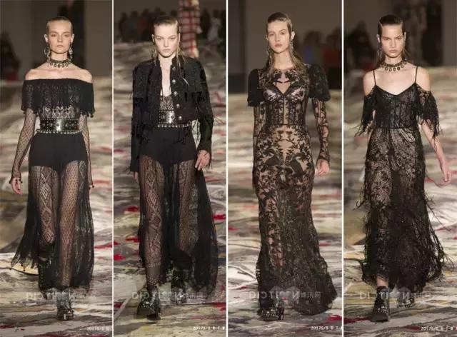 时装秀mcqueen,mcqueen最新礼服