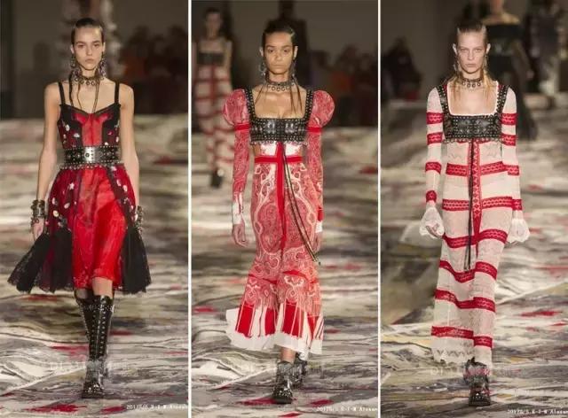 时装秀mcqueen,mcqueen最新礼服