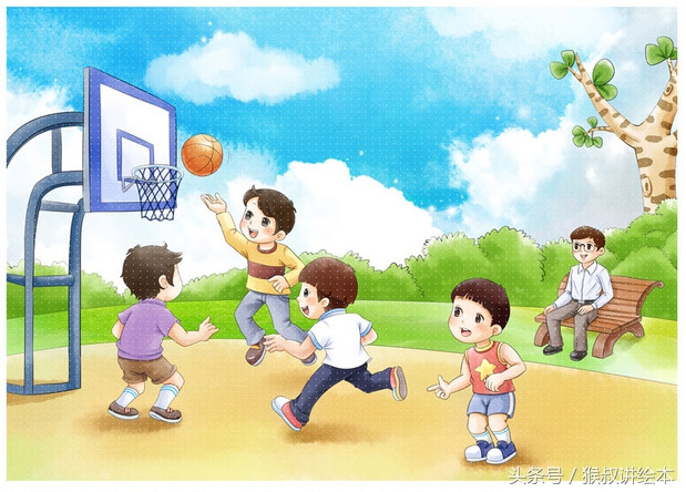 好爸爸亲子运动会,画一画关于好爸爸的绘本