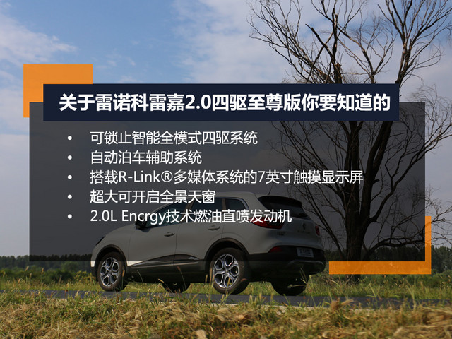 不看颜值靠性能的车,16年雷诺科雷嘉四驱评测