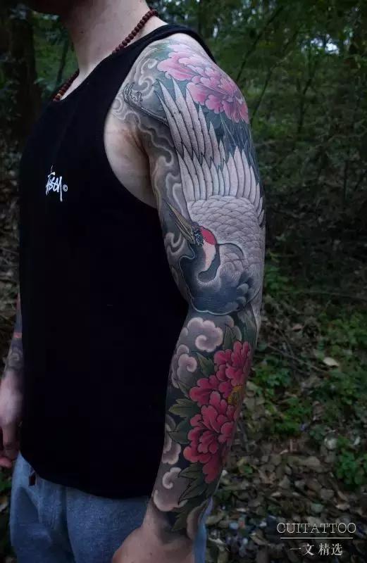 刘文龙纹身,中国古文字纹身图案手稿