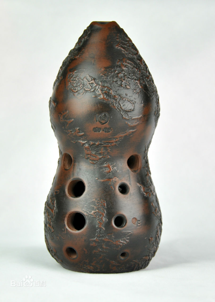 中国最古老的乐器笛子,10孔乐器埙的吹奏方法