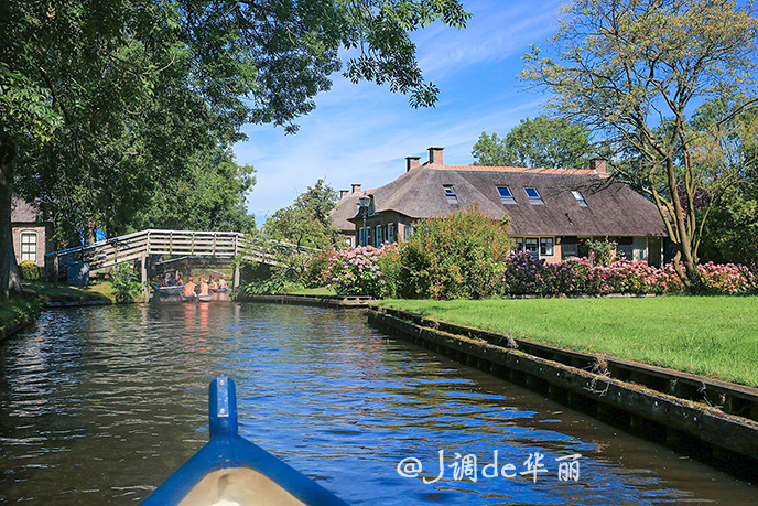 欧洲最美水乡荷兰羊角村,荷兰羊角村美丽的童话世界