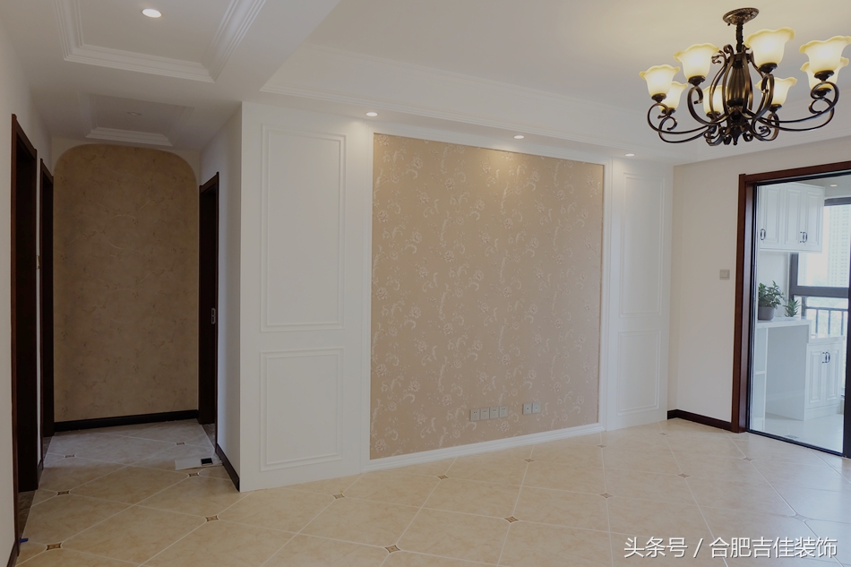 117平m户型装修案例,130简美风格装修实景图