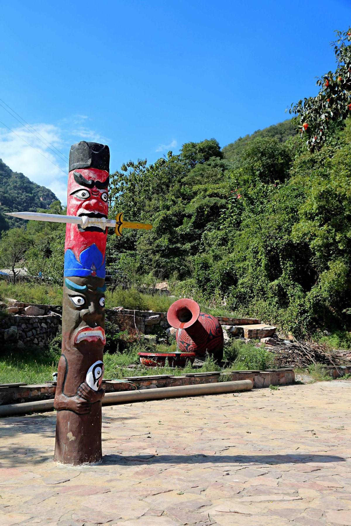 仰韶大峡谷的自然环境和城市风貌,仰韶大峡谷风光