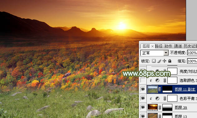 ps调色中式婚纱照,2022ps婚纱外景调色教程