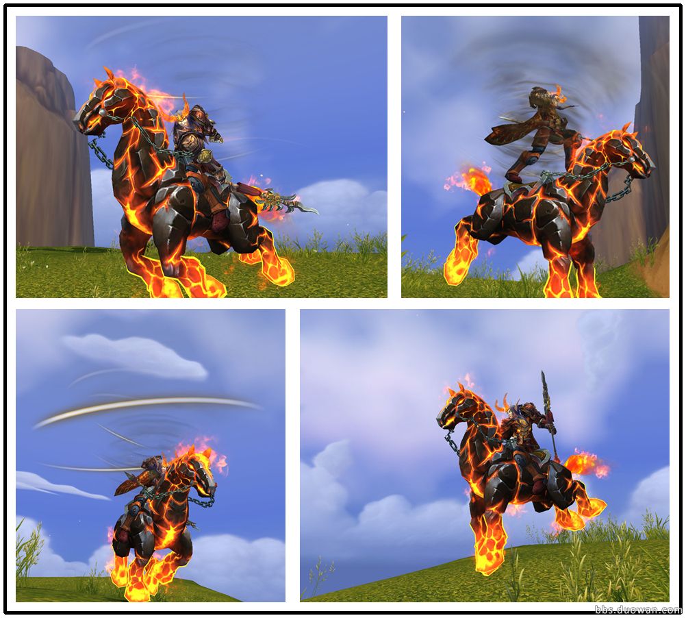 魔兽世界幻化部落,魔兽世界幻化三国群英