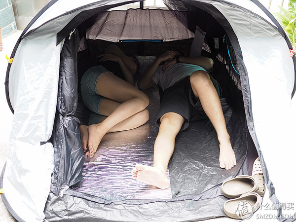 迪卡侬mh100fresh三人露营帐篷,户外露营防雨防晒加厚迪卡侬帐篷