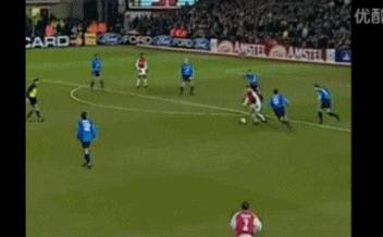 冰王子阿森纳5大进球没有足球只有艺术+美学！