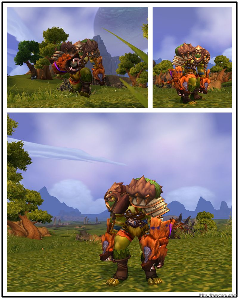 魔兽世界幻化部落,魔兽世界幻化三国群英