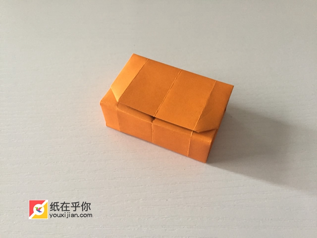 纸在乎你手工折纸：礼品盒折纸视频图解教程