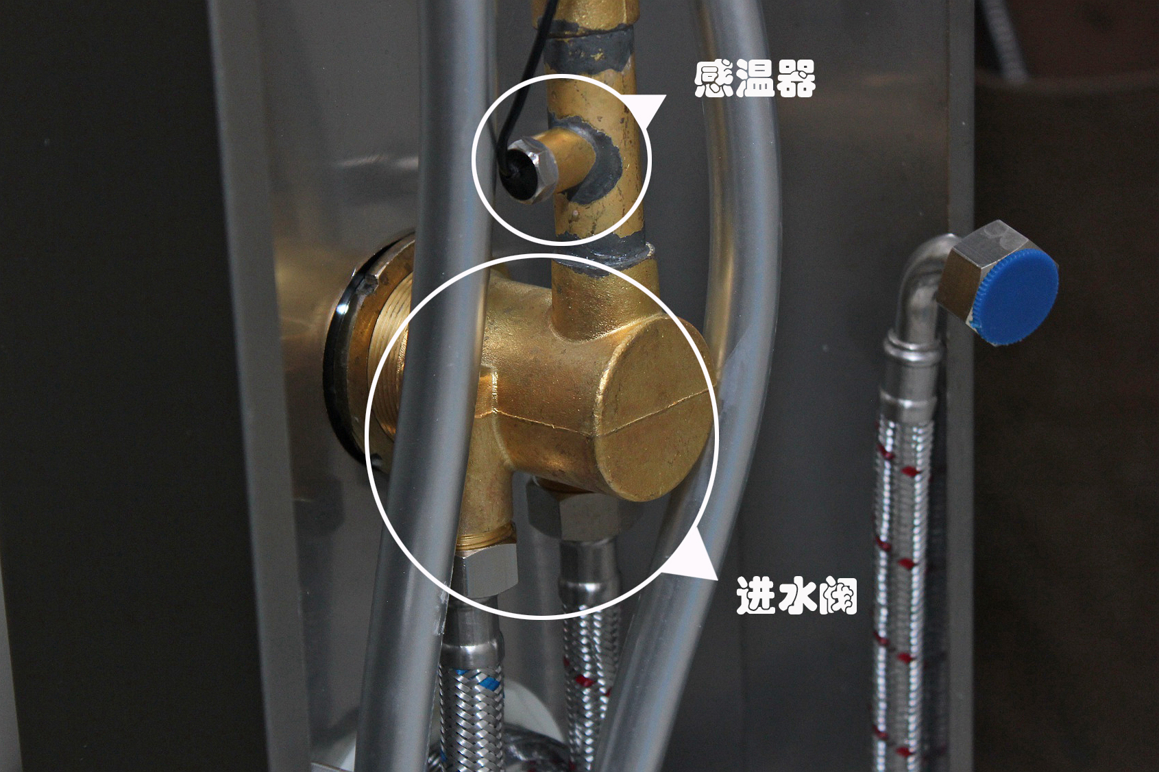 水力发电花洒套装数显,智能恒温淋浴花洒使用