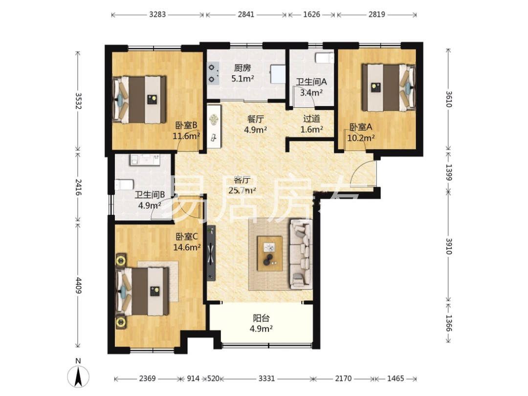 嘉辰丽景苑两梯几户,嘉辰丽景苑怎么样