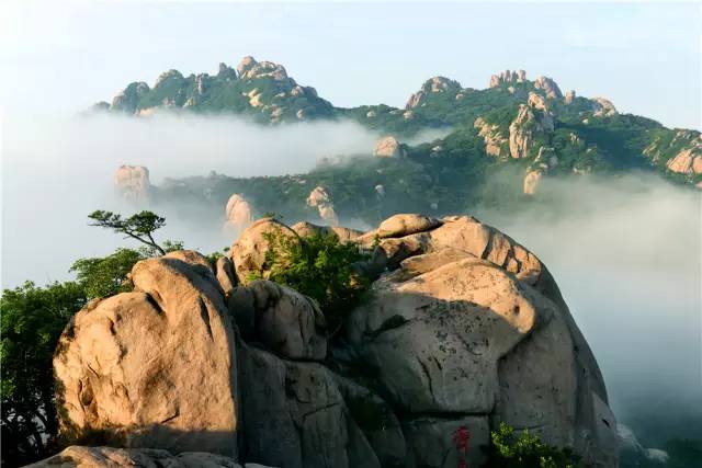 日照五莲九仙山云海,五莲九仙山云海