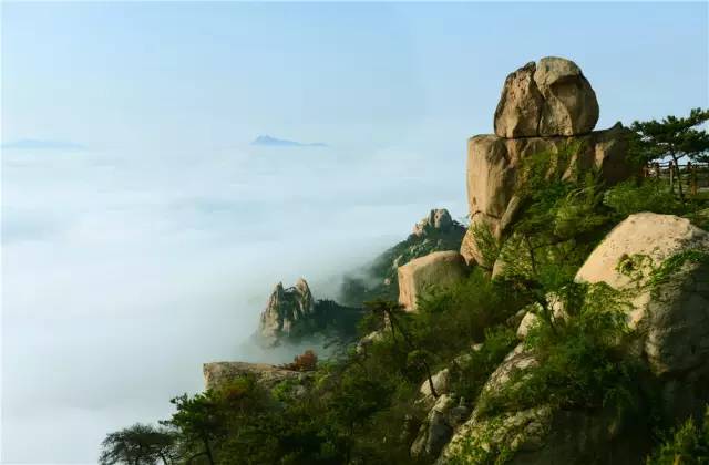 日照五莲九仙山云海,五莲九仙山云海