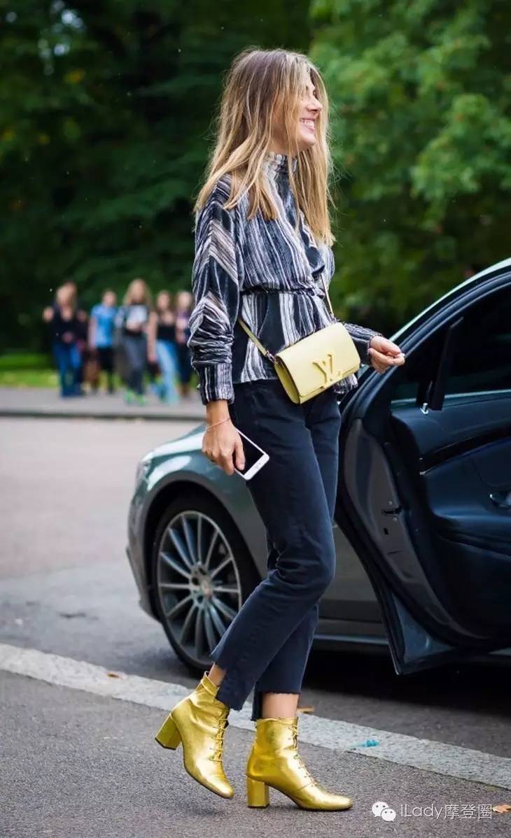 2020流行的秋季穿搭短靴,显腿长的短靴杨幂穿搭