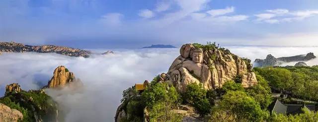 日照五莲九仙山云海,五莲九仙山云海