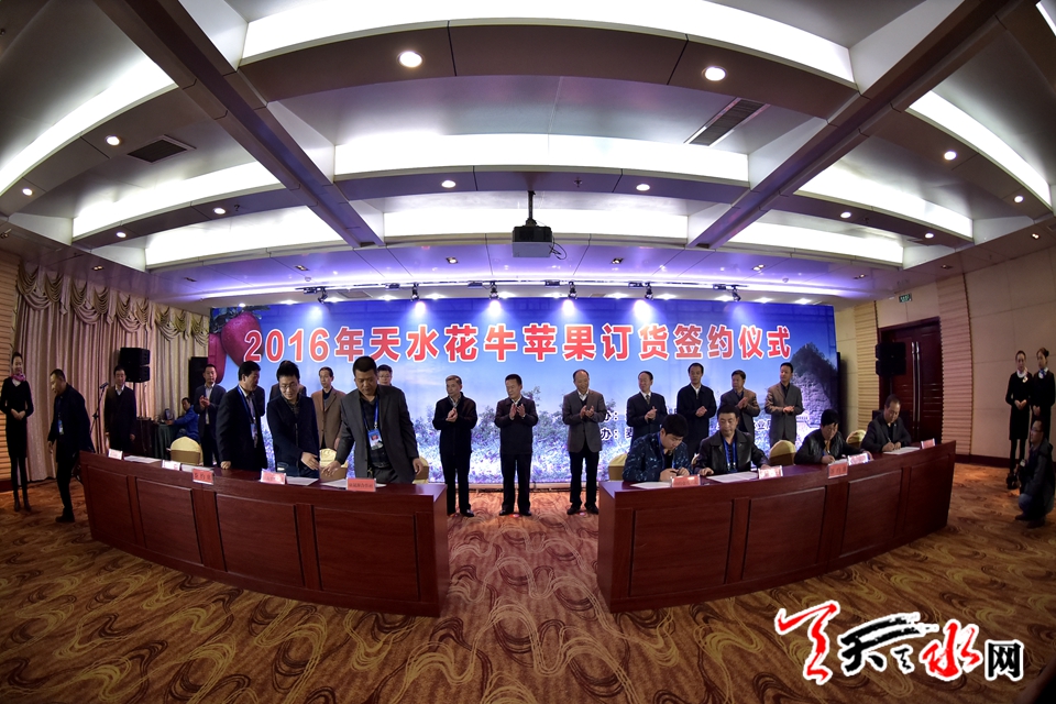 天水花牛苹果顺丰专场,天水花牛苹果发货现场