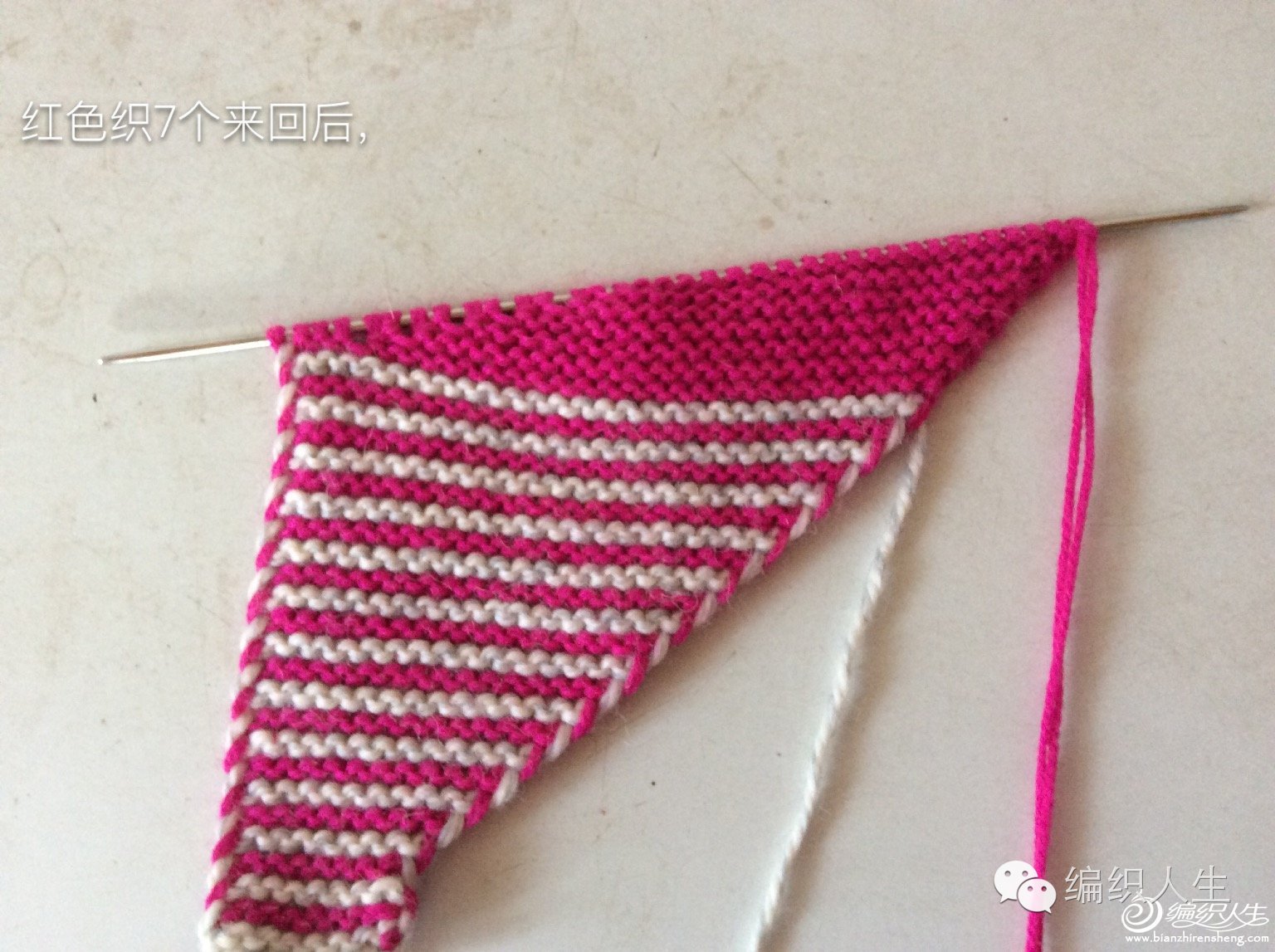 毛线棉鞋拖鞋棒针编织教程,没有内胆棒针编织拖鞋全过程