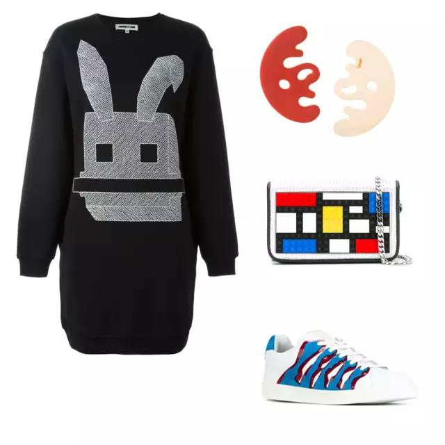 波普风格首饰,波普艺术珠宝