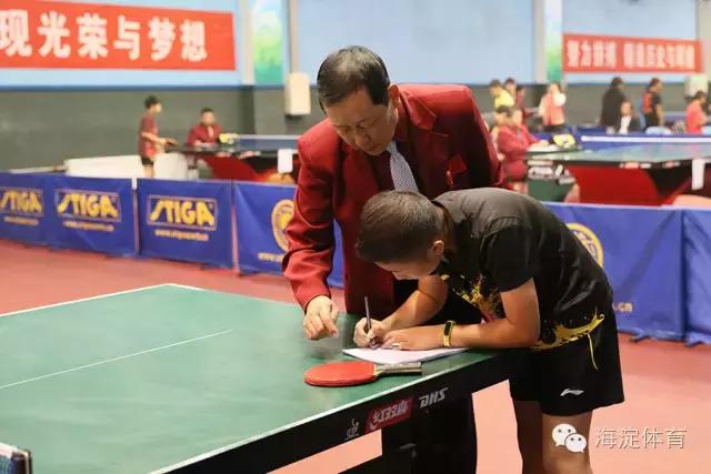 北京市锦标赛乒乓球双打,北京青少年乒乓球锦标赛甲组