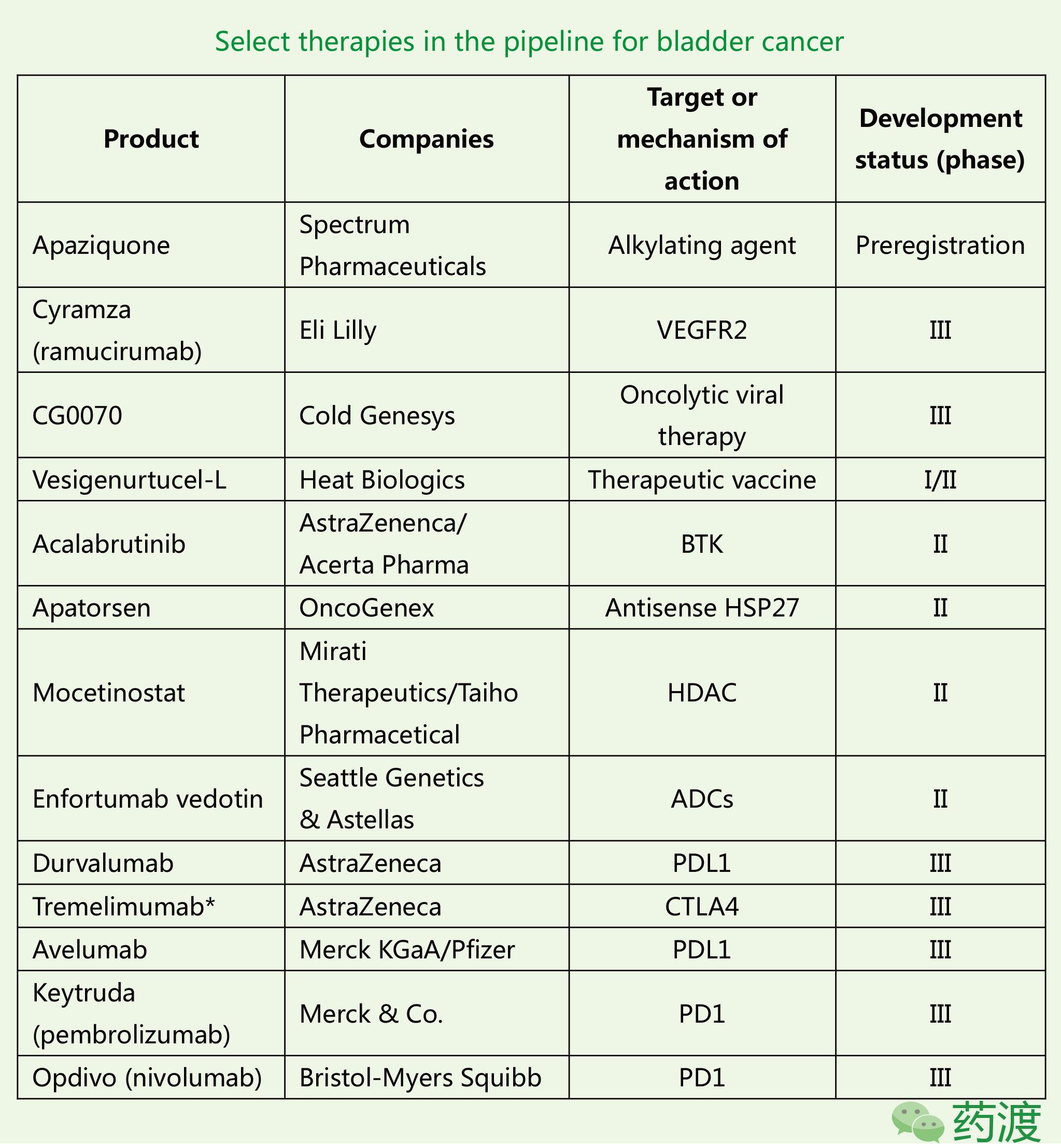 膀胱癌新药最新上市,膀胱癌药物哪个品牌好