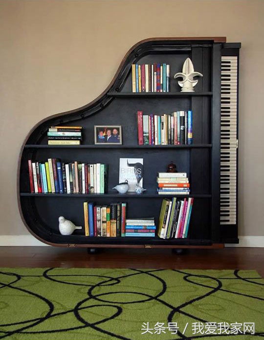 又好看又简单的书架,造型书架效果图