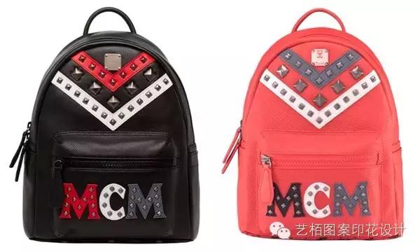 mcm铆钉链条包的铆钉是什么材质的,mcm粉色牛皮包