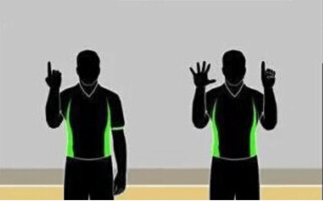 篮球比赛裁判手势及鸣哨技巧,篮球比赛结束裁判应做什么手势