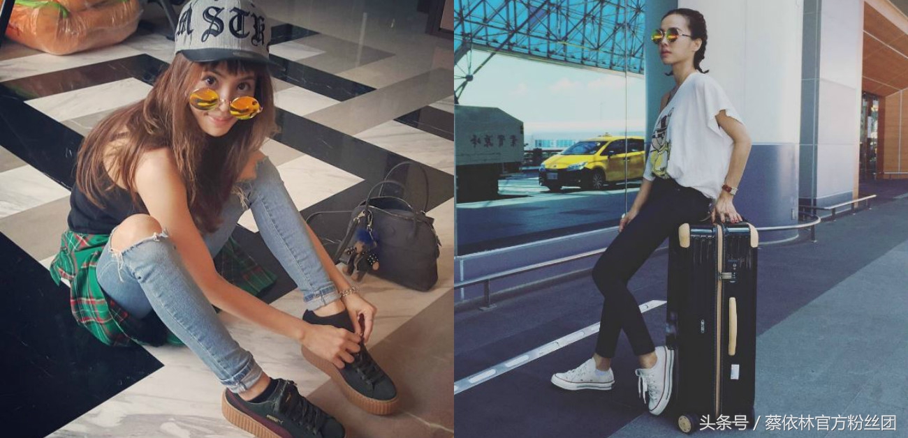 蔡依林红色丝绒运动鞋,蔡依林潮鞋