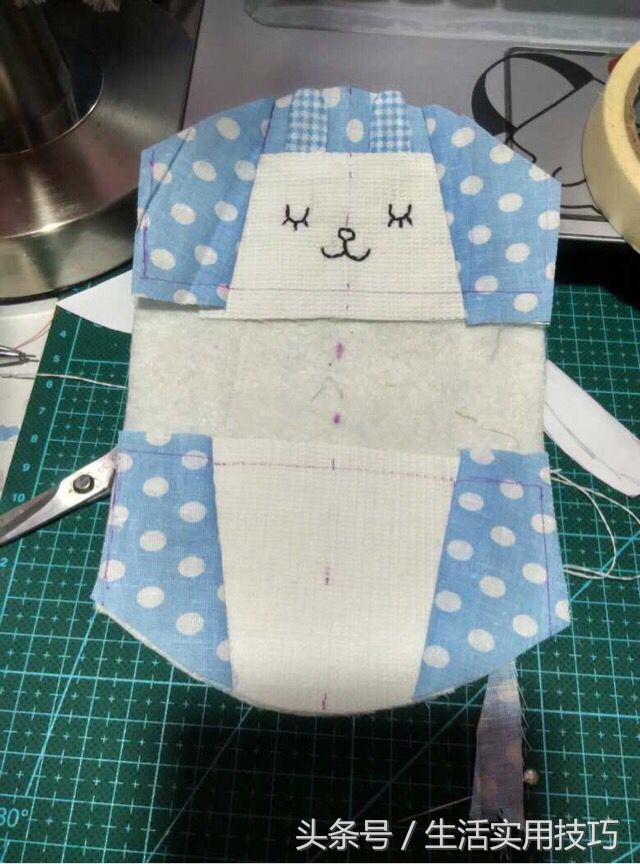 旧物改造手工布包斜挎包制作教程,旧物改造兔子包