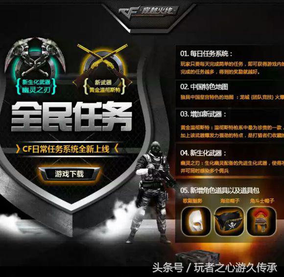 cf端游更新最新版本,cf新版本全部爆料