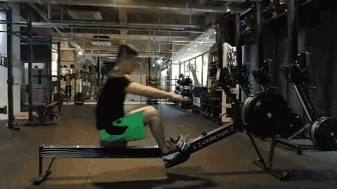 划船机能锻炼哪些部位,划船机可以瘦哪些部位