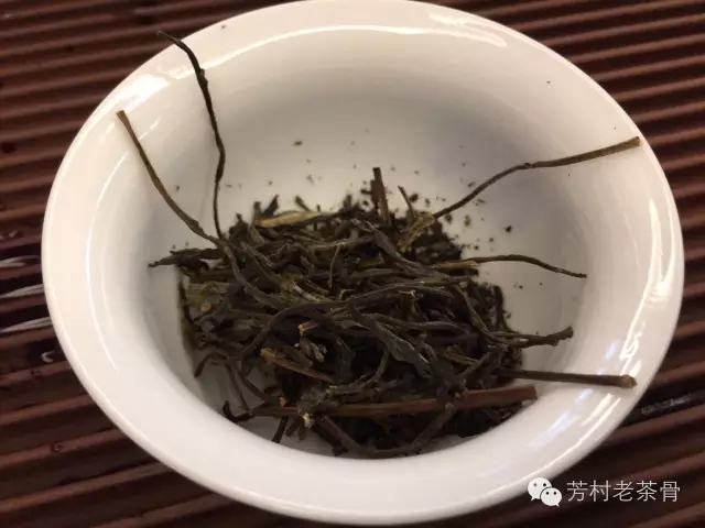 福今橡筋饼,福今2016橡筋茶