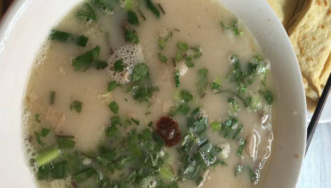 来一碗羊汤怎么样，毕竟济宁越来越冷