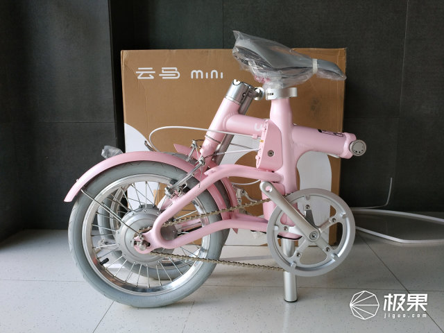 智能折叠电单车,云马mini智能折叠电单车