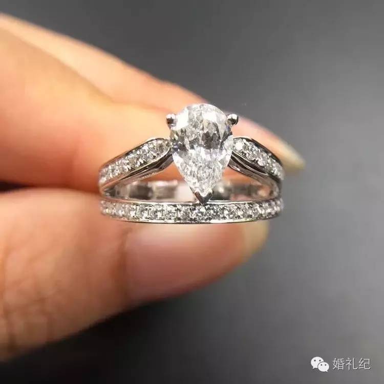 异形钻好看难升值？有新娘心水Baby水滴形靓钻不敢下单