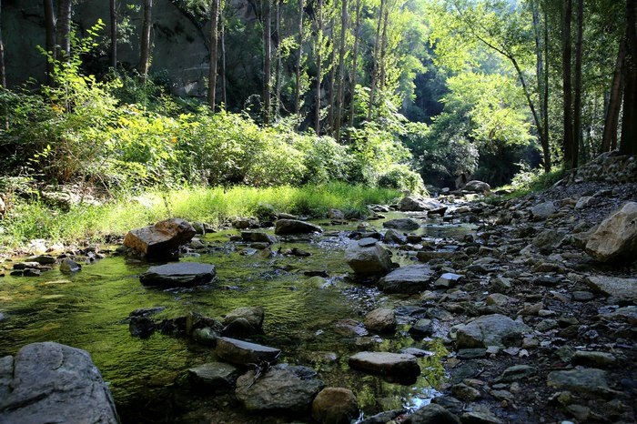 密云仙谷自然风景,世外桃源大自然风景
