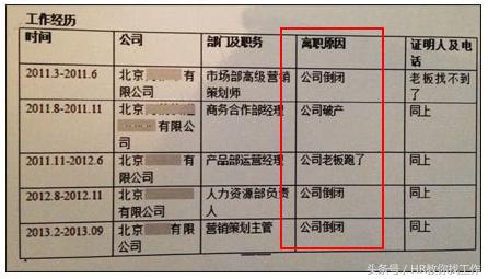 奇葩简历大赏,奇葩简历模板