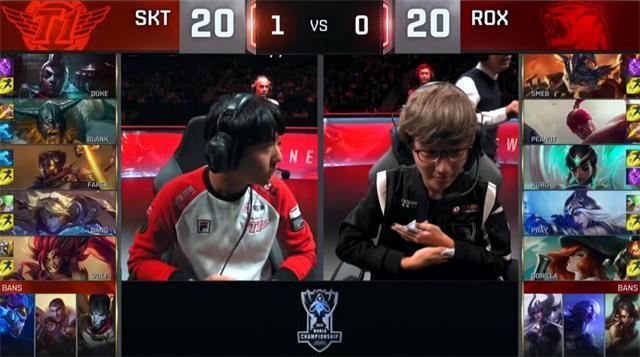 主播炸了艾希穿云箭,rox打skt艾希神箭现场反应