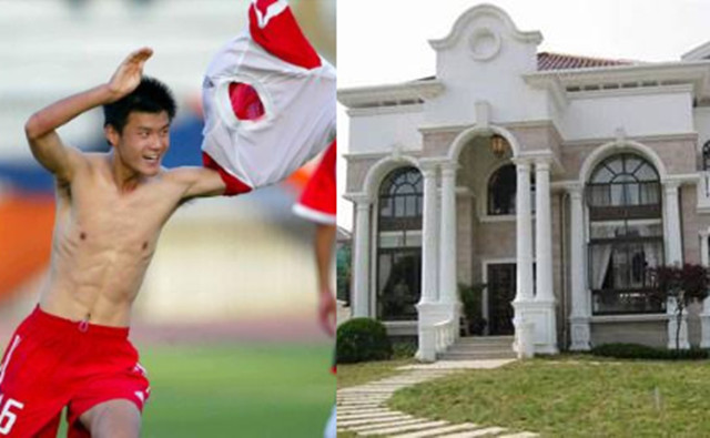 国足球员有多壕,国足球员的豪宅