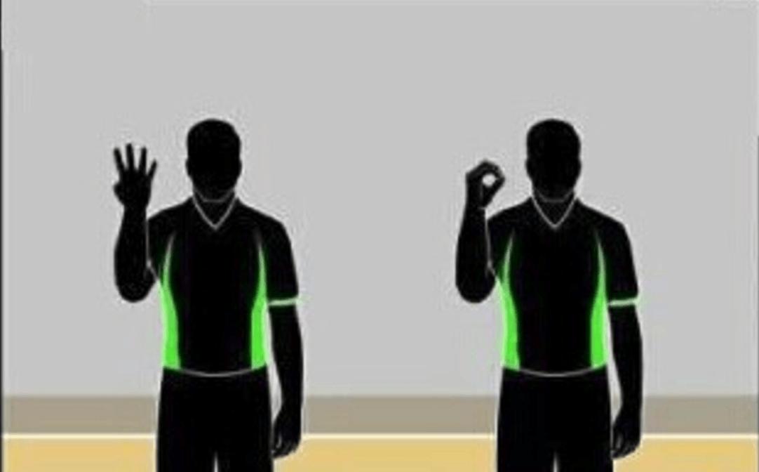 篮球比赛裁判手势及鸣哨技巧,篮球比赛结束裁判应做什么手势