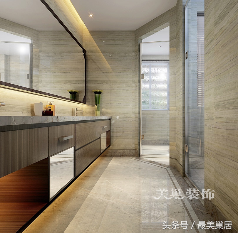 郑州别墅复式装修效果图大全,208平米联排别墅装修现代简约风