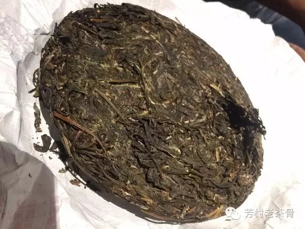 福今橡筋饼,福今2016橡筋茶
