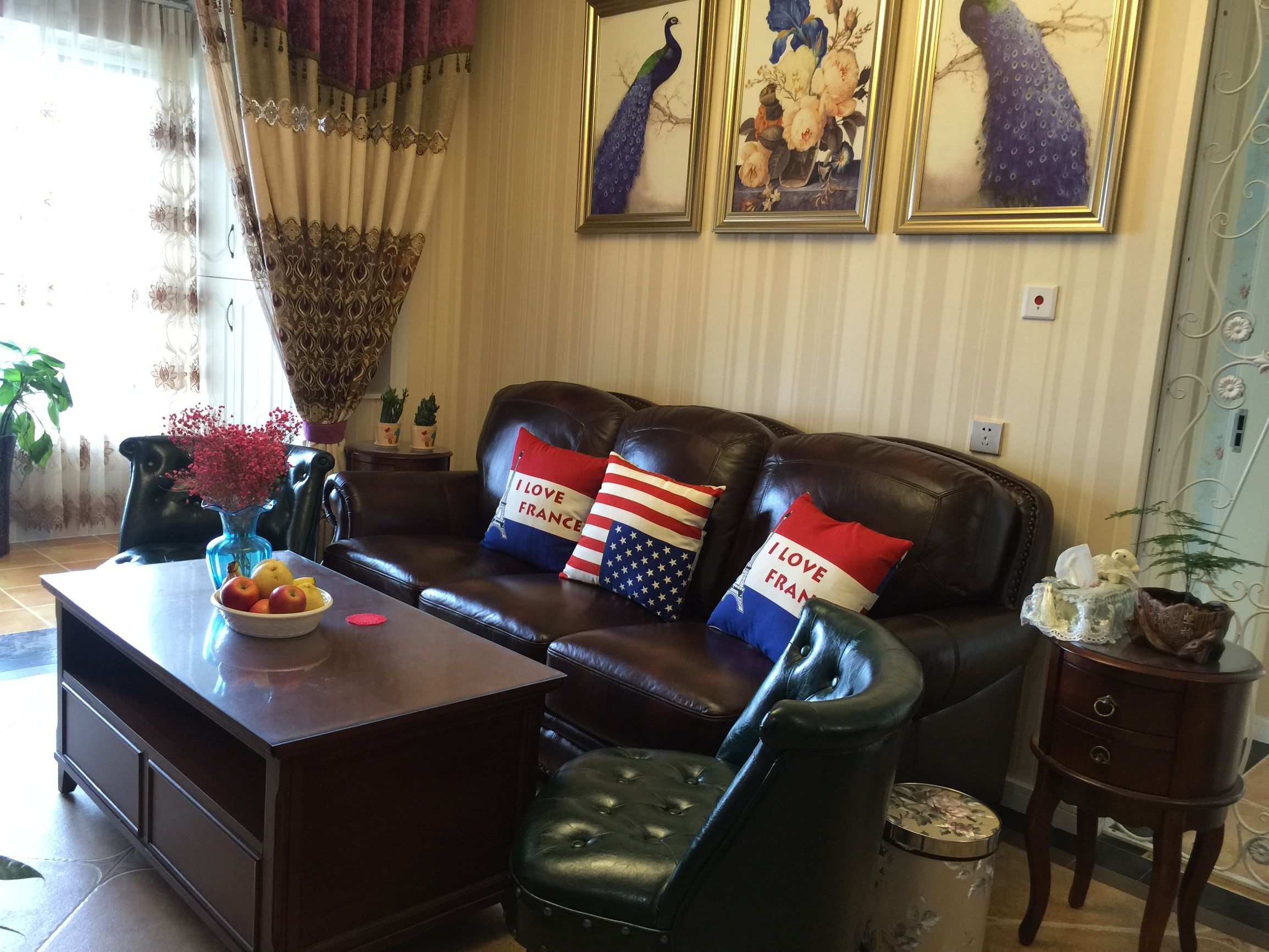 美式风格单纯自然充满个性化,美式风格简约大方