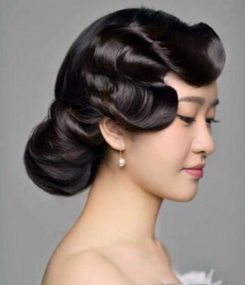 新娘发型按照整体造型设计,最新流行新娘发型教程