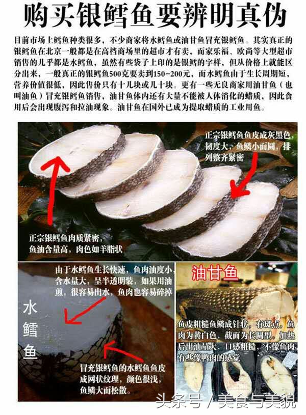 揭秘[海鲜中的李逵和李鬼们]之银鳕鱼。迄今最全最专业贴