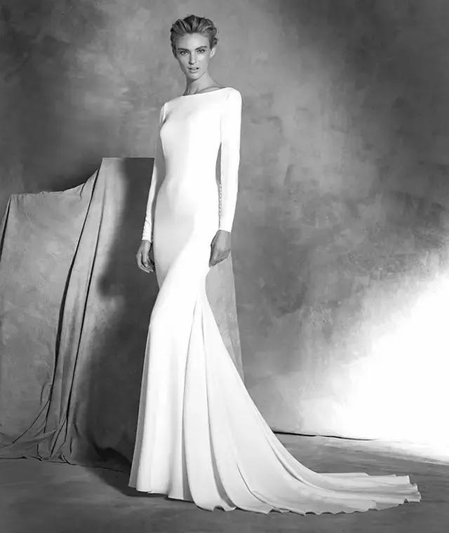 provision高定婚纱,巴塞罗那2021轻奢高定婚纱