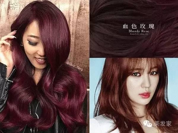 2017潘通流行色,2017染发流行色