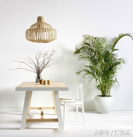 简单又好看的木头灯,原木风禅意复古灯的创意阐述